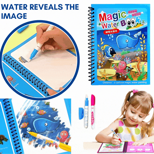🌹ACHETEZ-EN 1， OBTENEZ-EN 1 GRATUITEMENT🔥Promotion d'été🎁✨️Livre magique de l'eau📚️🎨🧠