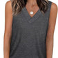 🎁 Promotion d'été 65% de réduction ✨ Femmes sans manches V-col minceur Loose Fit Casual Tank Top