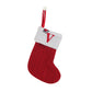 🔥SOLDES -50 % DE RÉDUCTION🔥  Chaussettes en tricot douillettes, sac cadeau brodé en forme de bonbon, chaussette de Noël avec lettre - Parfait pour les tout-petits !