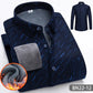📢📢58% DE RÉDUCTION !!!✨Chemise à rayures d'hiver d'automne en épaissis pour les hommes