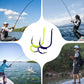🐟 Crochets de pêche double tranchants classiques