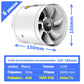 Pousbo® [Super Succion] Ventilateur d'Extraction Puissant et Silencieux