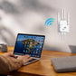 🎁 Dernier jour Promotion 58% 🔥 Extenseur WiFi 2025,1200Mbps Booster de signal à double bande (5GHz/2.4GHz), couvre 10 000 pieds carrés et 50 appareils, répéteur avec port Ethernet pour la maison