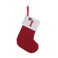 🔥SOLDES -50 % DE RÉDUCTION🔥  Chaussettes en tricot douillettes, sac cadeau brodé en forme de bonbon, chaussette de Noël avec lettre - Parfait pour les tout-petits !