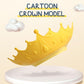 🔥 -50% ! 🛁 Bonnet de Douche Imperméable pour Bébé – PP + TPE – 15×13 cm – Ajustable – Couronne Dessin Animé – Jaune/Bleu/Rouge – Anti-Eau Yeux et Oreilles 👶