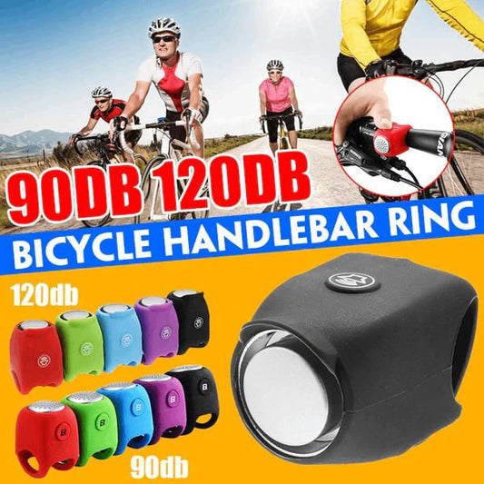 ⏳🔥 OFFRE LIMITÉE −50% ! ⏰ Super Klaxon Vélo 🚲📢 – 120 dB, 6 Sonneries, Léger & Résistant à l’Eau