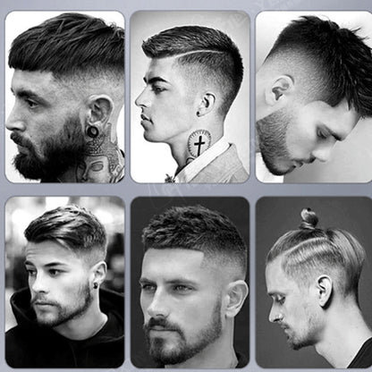 📢61% de réduction pour une durée limitée✨💇‍♂️ Ciseaux à cheveux numériques LCD✨