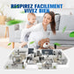 Pousbo® [Super Succion] Ventilateur d'Extraction Puissant et Silencieux