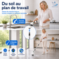 Brosse de nettoyage électrique rotative améliorée avec écran LED – Nettoyage puissant et pratique