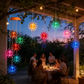 📢📢40 % DE RÉDUCTION !! ⏰ Carillon Éolien Solaire à LED – 7 Couleurs Changeantes & Panneau Solaire Intégré for Jardin Enchanté 🌟💎