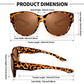 🕶️Nouveauté 2026 : lunettes de soleil oversize style « œil de chat »☀️Verres polarisés avec protection UV400