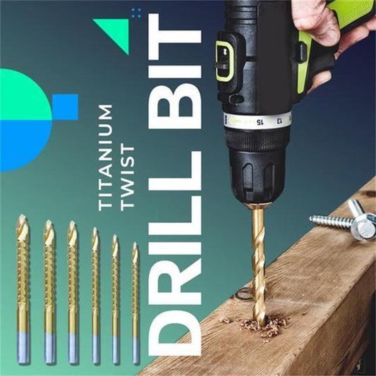 📢📢50 % de réduction !! ⏰ Jeu de forets hélicoïdaux Accessoires pour outils électriques (lot de 6)