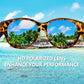🕶️Nouveauté 2026 : lunettes de soleil oversize style « œil de chat »☀️Verres polarisés avec protection UV400