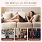 ❄️💃 Soldes d'hiver - 60 % de réduction 👗 Ensemble mini-robe et pull à col roulé pour femme