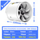Pousbo® [Super Succion] Ventilateur d'Extraction Puissant et Silencieux