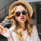 🕶️Nouveauté 2026 : lunettes de soleil oversize style « œil de chat »☀️Verres polarisés avec protection UV400