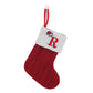 🔥SOLDES -50 % DE RÉDUCTION🔥  Chaussettes en tricot douillettes, sac cadeau brodé en forme de bonbon, chaussette de Noël avec lettre - Parfait pour les tout-petits !