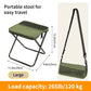 📢📢40% DE RÉDUCTION !! ⏰Tabouret Pliant de Camping Compact – Armature en Aluminium, Poches Latérales & Format Plié Réduit for une Assise d'Appoint Facile à Transporter Partout ✨🏕️
