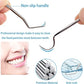 🏆Ingénierie de précision allemande ! Pointe ultra-fine de 0.1 mm pour un nettoyage précis entre les dents.✨