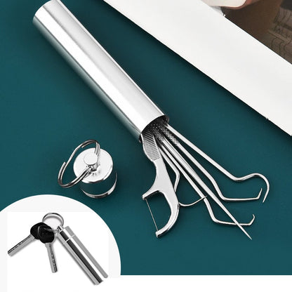 🏆Ingénierie de précision allemande ! Pointe ultra-fine de 0.1 mm pour un nettoyage précis entre les dents.✨
