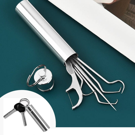 🏆Ingénierie de précision allemande ! Pointe ultra-fine de 0.1 mm pour un nettoyage précis entre les dents.✨