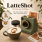 📢📢50% DE RÉDUCTION !! ⏰Appareil photo Retro Coffee Art – Imprimante mécanique à pochoirs pour latte art