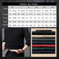 📢📢60% DE RÉDUCTION !! ⏰Chemise à Col Rayé Faux 2 Pièces – Coton Respirant, Confort Automne/Hiver & Style Élégant 🍂👔