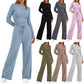 📢📢70% DE RÉDUCTION ! ✨Ensemble pantalon ample à manches longues pour femme 2026 👚