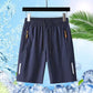 💎 -50% SUR LE SHORT ÉLASTIQUE HOMME ! 💎 Tissu Respirant, Poches Zippées & Ceinture Réglable ✨