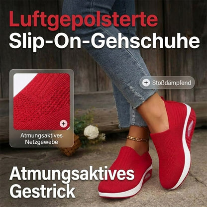 🔥Deux paires sans frais de port🔥Mocassins à coussin d'air pour femmes, parfaits pour la randonnée👟