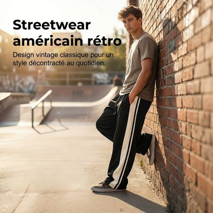Pantalon de Survêtement Homme Coupe Ample