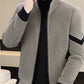 📢📢60 % DE RÉDUCTION !!! ✨Veste zippée décontractée en fausse laine pour homme