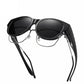 🕶️Nouveauté 2026 : lunettes de soleil oversize style « œil de chat »☀️Verres polarisés avec protection UV400