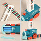 📢📢50% DE RÉDUCTION !!!✨ Automatic Domino Train - Continuous Chain Reaction with 360-Degree Rotation for Endless Fun 🚂🎯