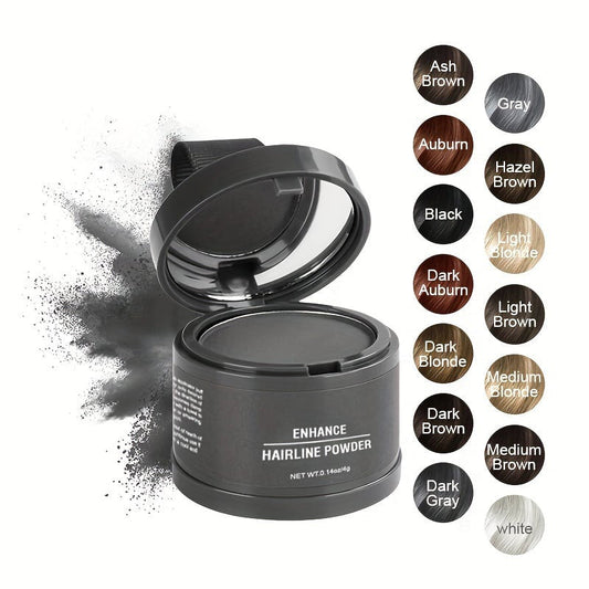 🔥Achetez 2  obtenez 1 gratuit💗Hairline Powder dissimule instantanément la perte de cheveux, Root Touch Up Hair Powder