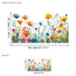 📢📢50% OFF !! ⏰Colorful Floral Bouquet Window Sticker – Vibrant design, easy peel & removable – Perfect for home, cafe & spring decor ✨