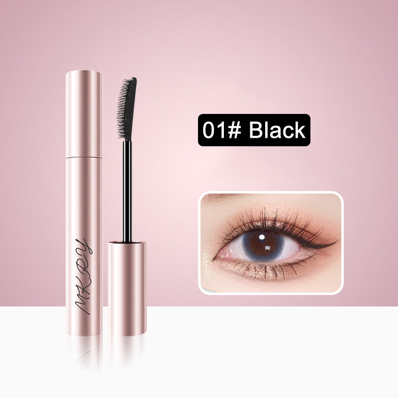 Mascara 2 En 1 Vibely Noir - Effet 4D, Allongeant, Waterproof, Longue Tenue - Neuf
