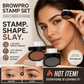 📢📢1 acheté = 1 offert ! ⏰🖌️ Kit poudre à sourcils + pinceau – Application facile, tenue 24 h waterproof.