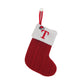 🔥SOLDES -50 % DE RÉDUCTION🔥  Chaussettes en tricot douillettes, sac cadeau brodé en forme de bonbon, chaussette de Noël avec lettre - Parfait pour les tout-petits !