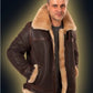 📢📢60 % de réduction !!! ✨VESTE BOMBER EN PEAU DE MOUTON