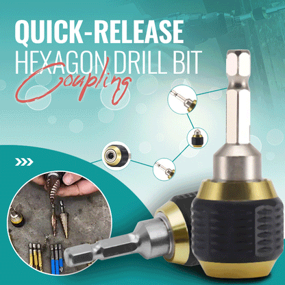 📢📢50% OFF !! ⏰ Self-Locking Hex Handle Bit – Pop-Up, Quick Release, Durable ⚙️