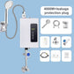 🔥 60% DE RÉDUCTION ! ✨ Chauffe-eau Instantané sans Réservoir - Design Compact avec Contrôle de Température Numérique pour Économie d'Énergie ⚡🚿