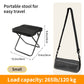📢📢40% DE RÉDUCTION !! ⏰Tabouret Pliant de Camping Compact – Armature en Aluminium, Poches Latérales & Format Plié Réduit for une Assise d'Appoint Facile à Transporter Partout ✨🏕️