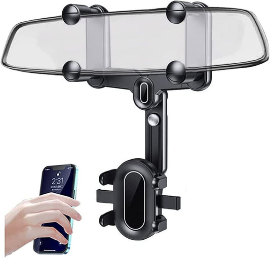⏰ 50% OFF 📱🚗 New Rotatable & Retractable Car Phone Holder – 360° View, One-Hand Access! | Fits All Phones, Super Stable Even on Bumpy Roads 🛣️