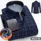 📢📢58% DE RÉDUCTION !!!✨Chemise à rayures d'hiver d'automne en épaissis pour les hommes