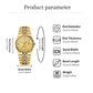 📢📢50 % DE RÉDUCTION !! ⏰Montre pour homme à motif nid d'abeille – Lumineuse, étanche, en acier inoxydable, moderne ⚡