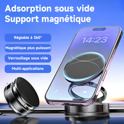 🔥Dernier jour - 50% de réduction🔥 Support magnétique pour téléphone à aspiration
