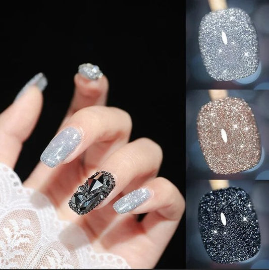 📢📢60 % de réduction !! ⏰Vernis à ongles Laser Diamond Cat Eye
