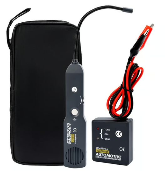 📢DERNIER JOUR DE VENTE - 62% DE RÉDUCTION💥 EM415 Détecteur de circuit ouvert et court pour automobile - Sonde DC & générateur de tonalité pour la recherche de pannes (jusqu'à 42V)