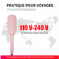 📢📢50 % de réduction !! ⏰ Outil de coiffure avec technologie ionique négative 💖